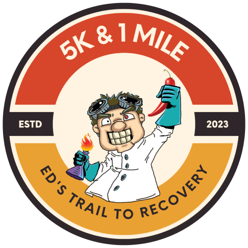 Ed's Trail to Recovery Logo Erwin Trail Race McKinney Texas